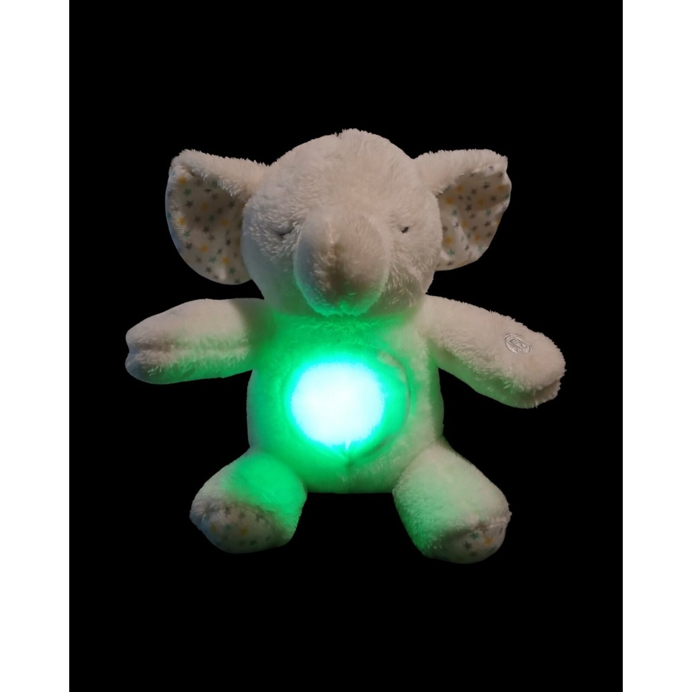 Dreamgro-Elephant Light & Lullaby Soother Plush Stuffed Animal Toy- Works/Tested